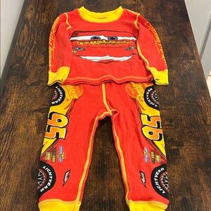 Kids Lightning McQueen Pajama Set